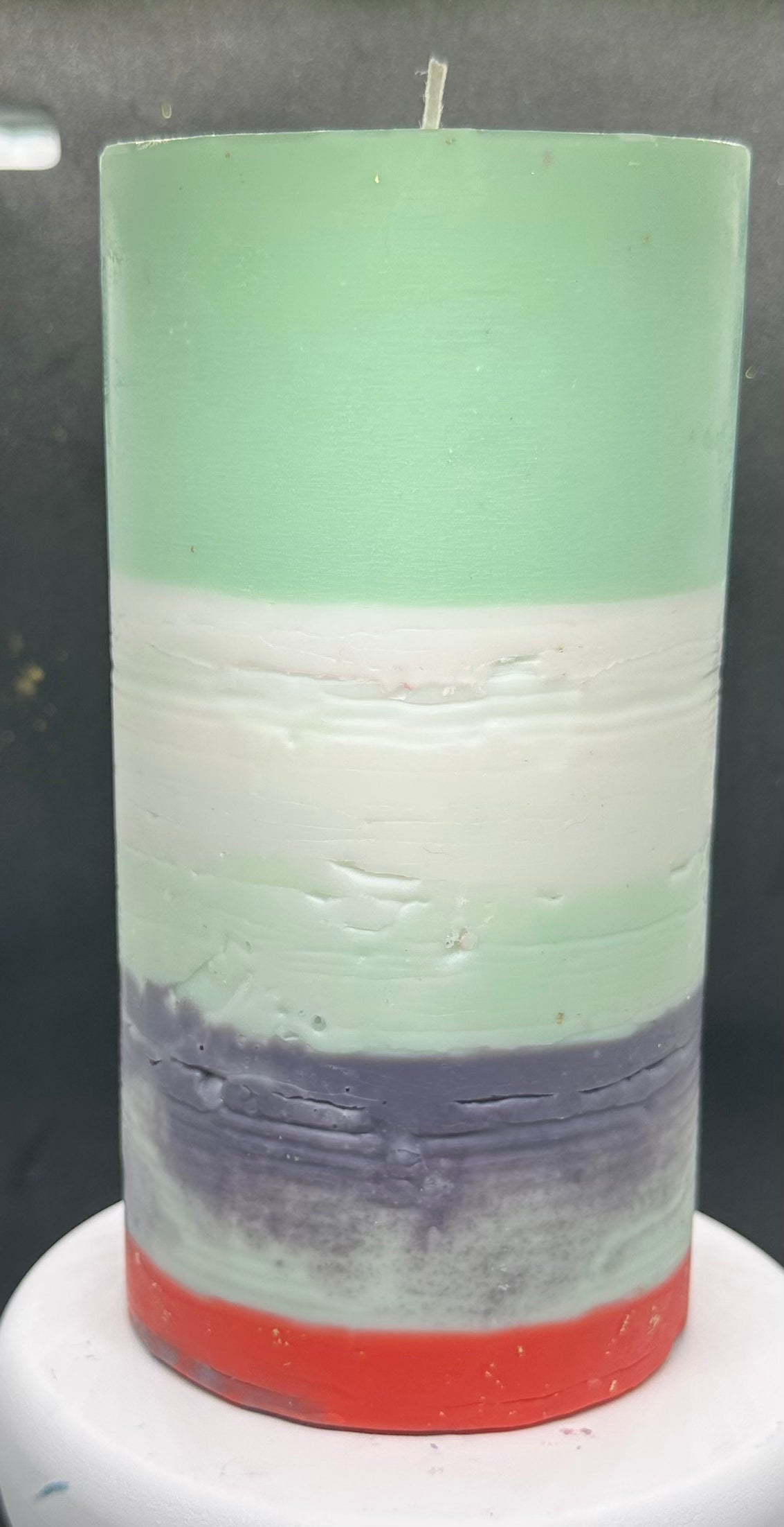 Large pillar candle for Palestine