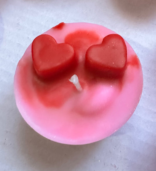 Love pink! Mini candles