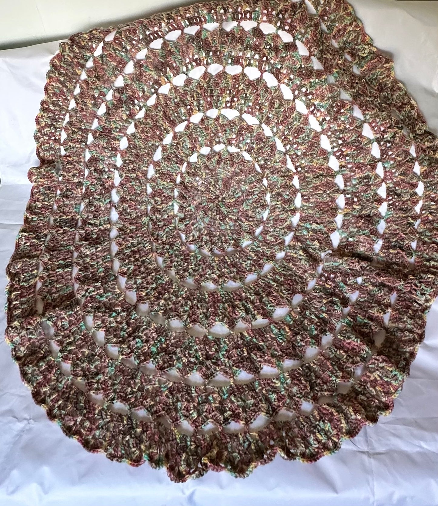 Circle shawl (wizard of oz wool blend)