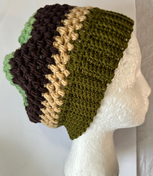 Natural colours beanie