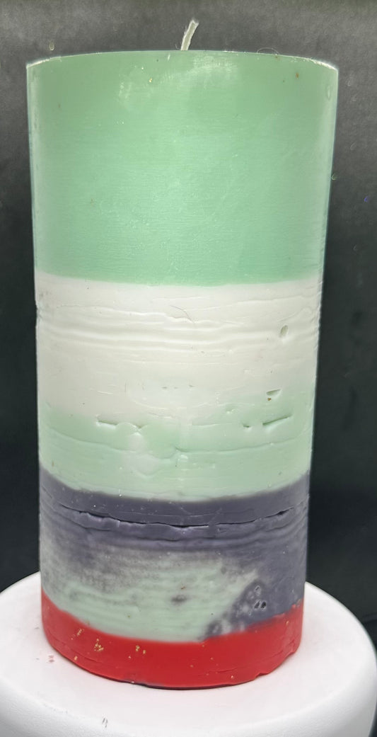 Large pillar candle for Palestine