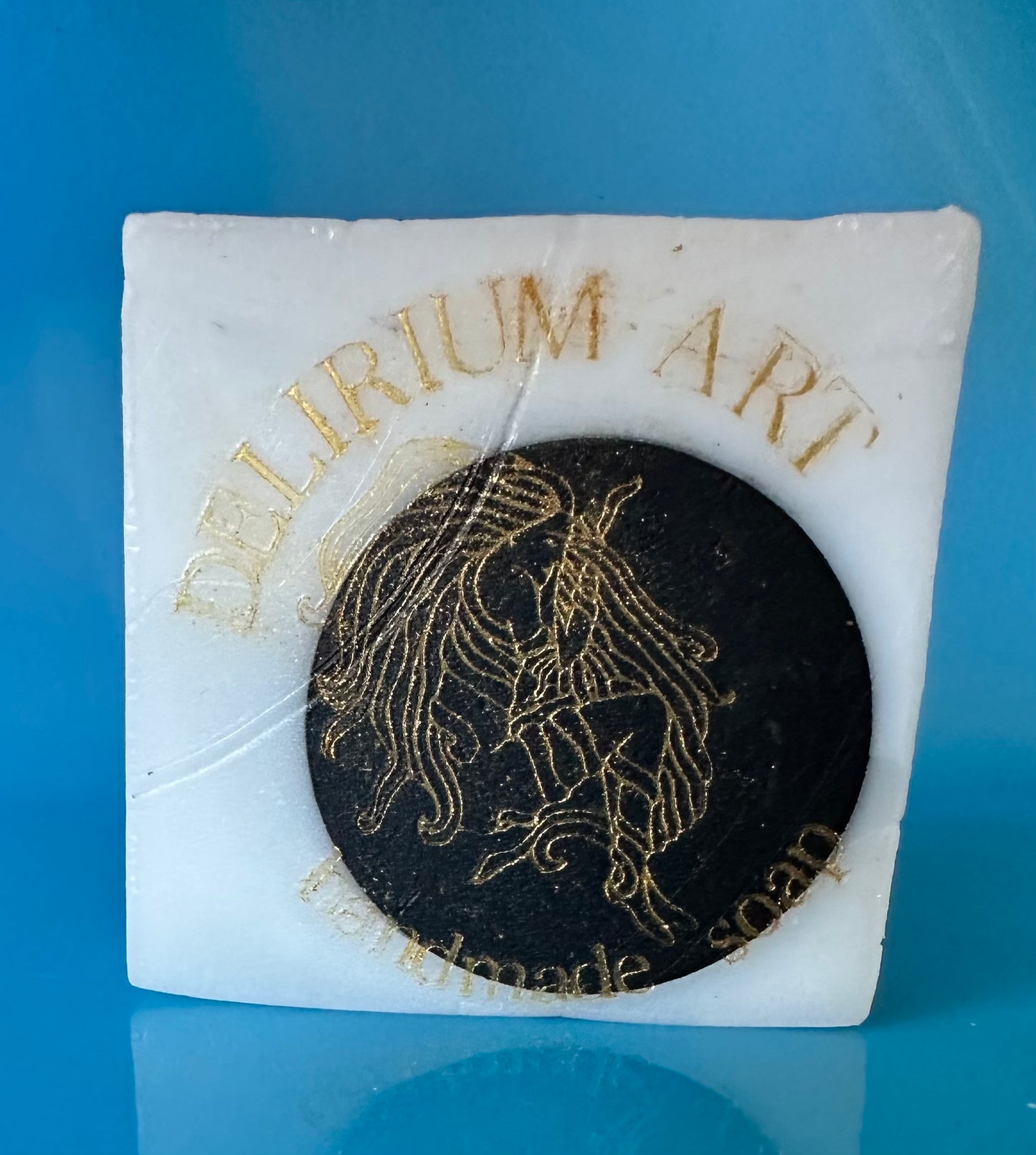 Activated charcoal and goats milk handmade soap