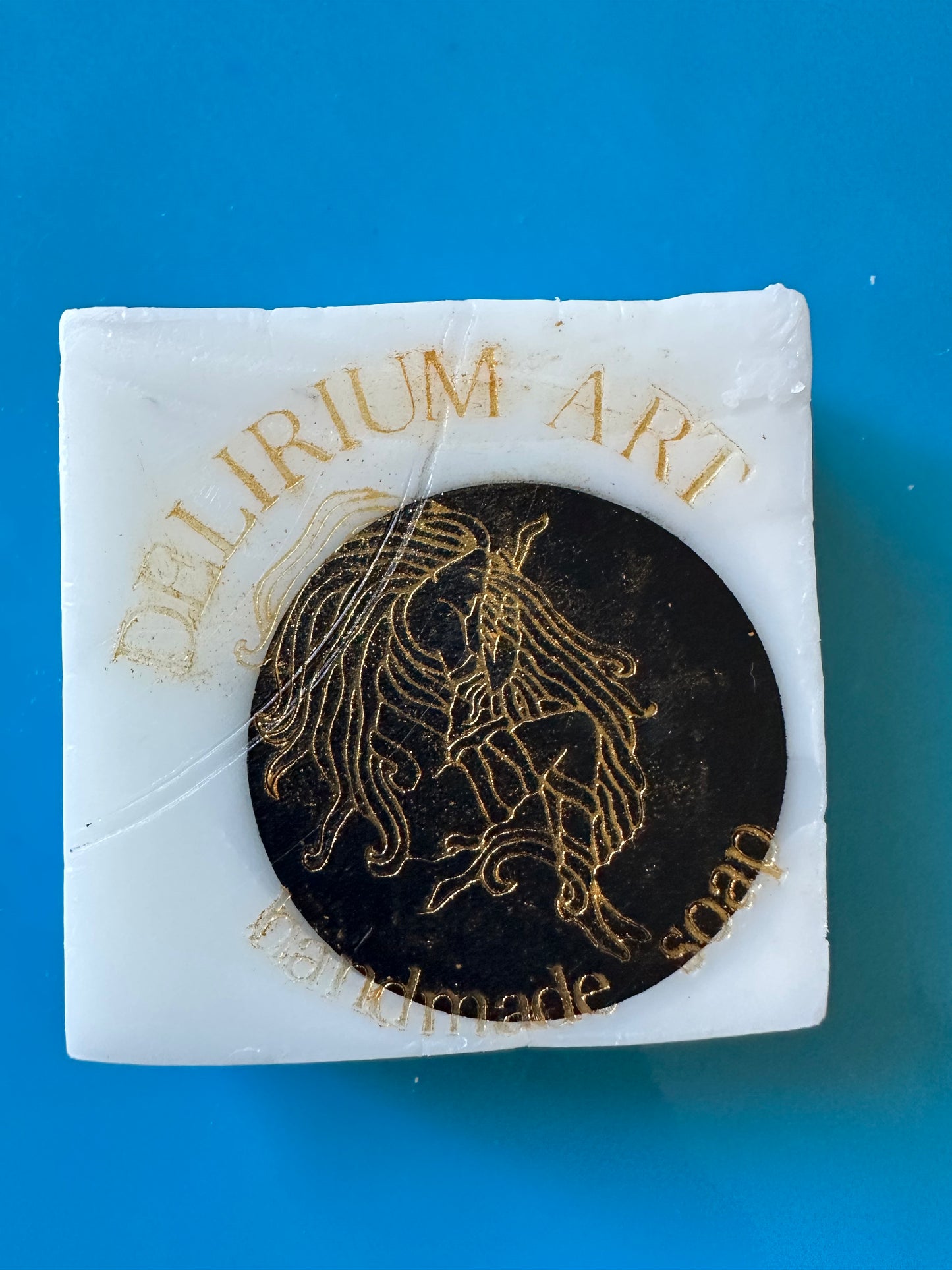 Activated charcoal and goats milk handmade soap