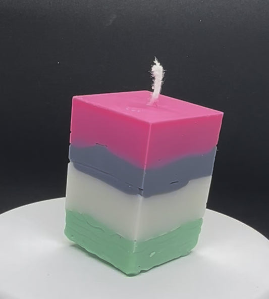 Mini square candle
